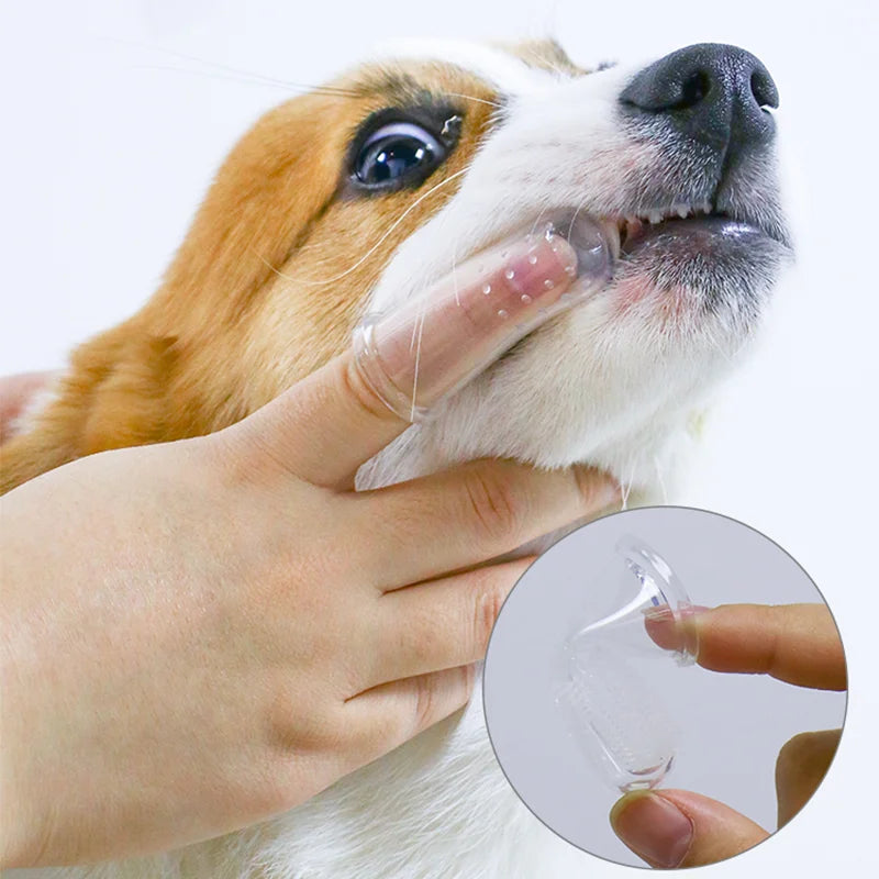 Soft Finger Pet Brush