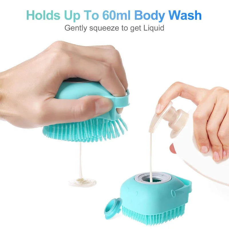 Silicone Pet Bath Brush