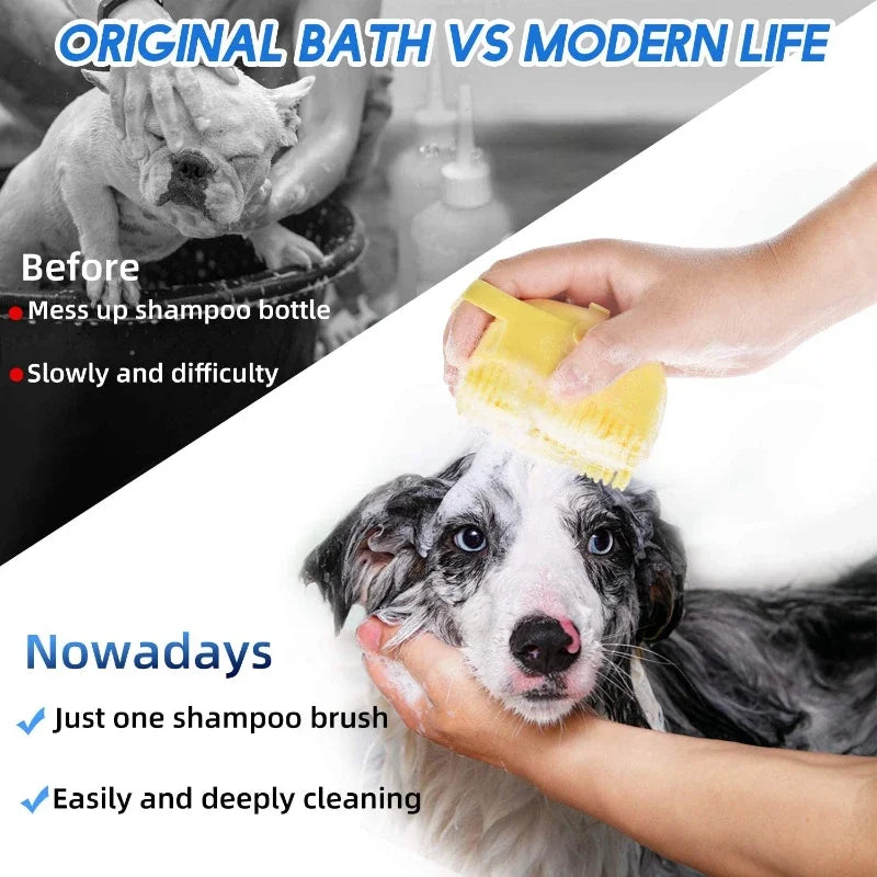 Silicone Pet Bath Brush