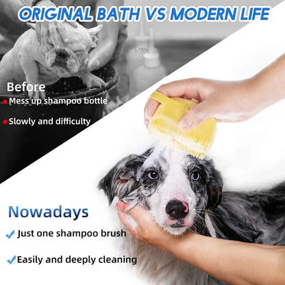 Silicone Pet Bath Brush