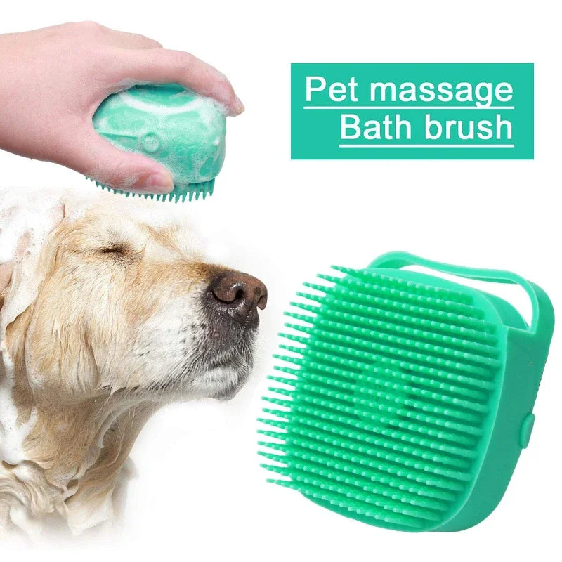 Silicone Pet Bath Brush